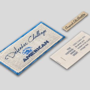 Recycled Polyester Woven Label