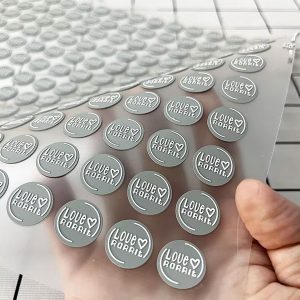 Reflective High Density Heat Transfer Stickers