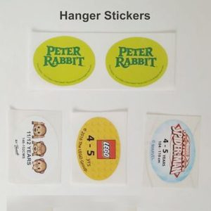 Hanger Stickers